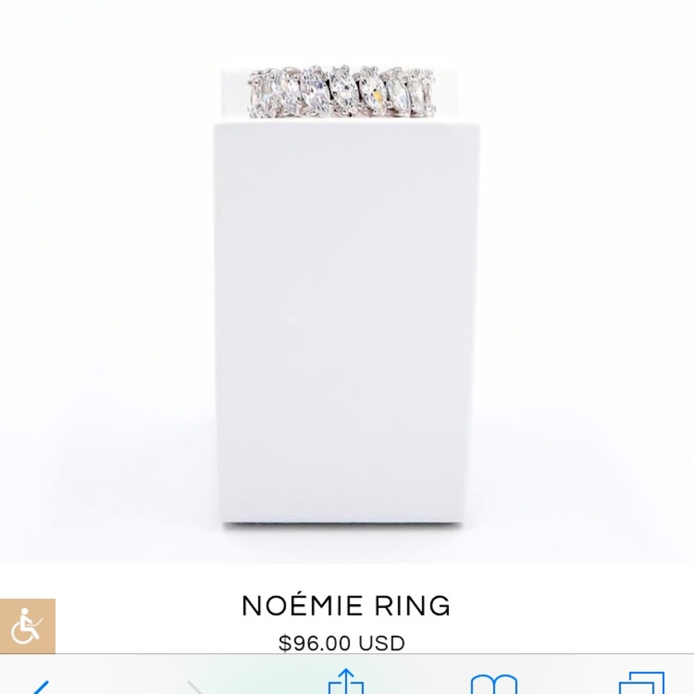 Alexa Kelley synthetic eternity band